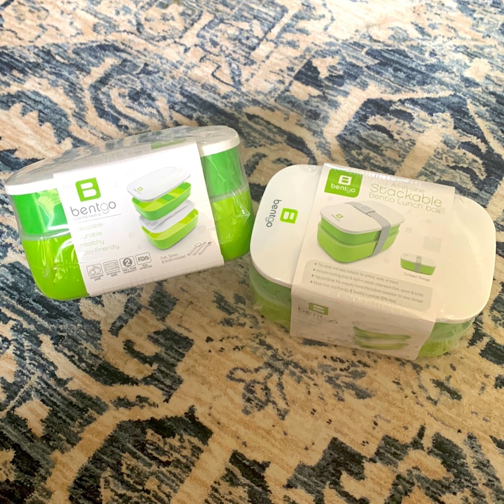 Two new bentgo stackable lunch box
